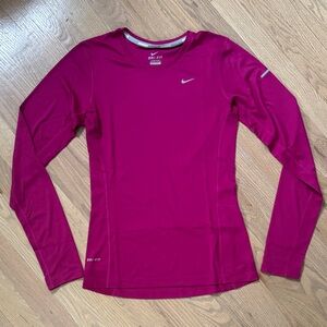 Nike Women's Long Sleeve Top - Magenta